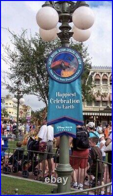 Disney Authentic Park Sign RARE Disneyana Walt Disney World Hollywood Studios