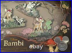 Disney Bambi D23 Expo 75th Anniversary Bambi LE300 Five Pin Set Limited Edition