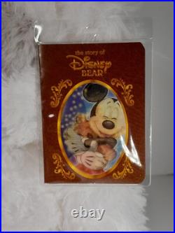 Disney Bear White & Gray Pre-Duffy Walt Disney World Theme Park Edition NWT