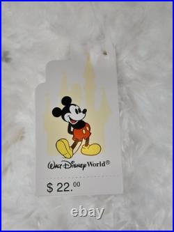 Disney Bear White & Gray Pre-Duffy Walt Disney World Theme Park Edition NWT