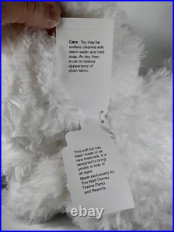 Disney Bear White & Gray Pre-Duffy Walt Disney World Theme Park Edition NWT