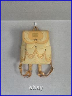 Disney Beauty and the Beast Loungefly Backpack Yellow Used Japan