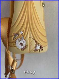 Disney Beauty and the Beast Loungefly Backpack Yellow Used Japan