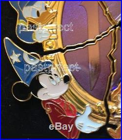 Disney COMPLETE 6 Pin Set CRACKED MIRROR HERO PUZZLE Jumbo 13 Reflection of Evil
