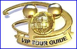 Disney Cast Member VIP Tour Guide Pin/Badge