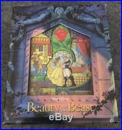 Disney Catalog Beauty and the Beast Puzzle Pin Set LE 3095/5000 16414 Complete