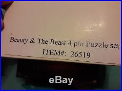 Disney Catalog Beauty and the Beast Puzzle Pin Set (NIB) LE 2104 / 5000