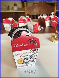 Disney Chinese Fortune Cookie Complete Pin Set WITH CHASERS