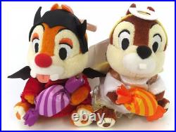 Disney Chip & Dale Halloween 2023 Plush Badge Tokyo Disney Theme Park Toy
