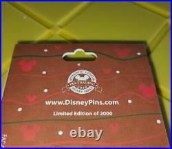 Disney Christmas Countdown 2016 LE 2000 Pin Mickey & Minnie Gingerbread Parks