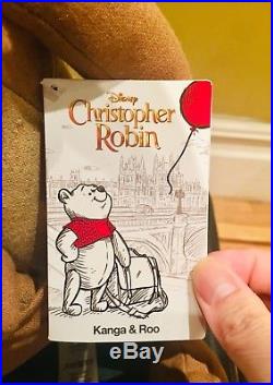 Disney Christopher Robin Movie Kanga & Roo Plush Theme Parks. Mint. A+Seller