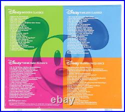Disney Classics 4 CD Box Set Film TV Original Score Soundtracks Theme Park Music