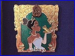 Disney Club 33 50th Anniversary February Princess And The Frog TIANA LE 500 Pin