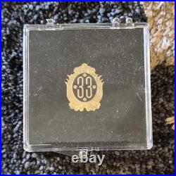 Disney Club 33 Gold and Black Single Pin Disneyland Disney Parks DCA Franchise