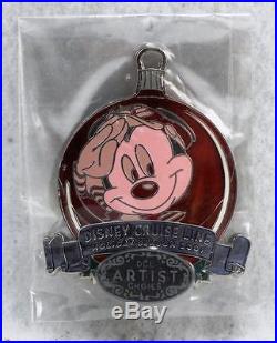 Disney Cruise Line DCL Mickey Ornament Pin LE 750 Pin Artist Choice