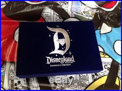 Disney D23 Expo WDI Disneyland 60th Anniversary Stained Glass Diamond Jumbo Pin
