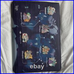 Disney D23 exclusive Around the world Pin collector set