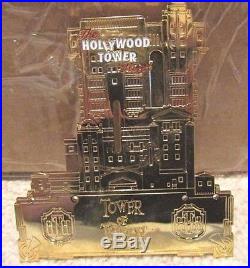 Disney DLRP Tower Of Terror LE Rare HTF 4 Pin Set