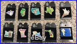 Disney DLR 49 State Character Pins MOC