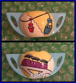 Disney DLR 50th Anniversary Tomorrowland Ceramic Tea Set MIB