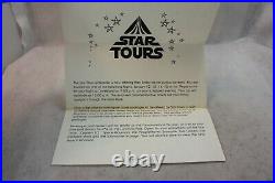 Disney DLR Disneyland 1987 Cast Premiere Star Tours Package Letter Boarding Pass
