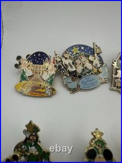 Disney DLR Disneyland Candlelight Processional Pin Lot 12 2008-2019