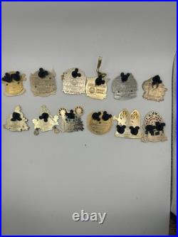 Disney DLR Disneyland Candlelight Processional Pin Lot 12 2008-2019