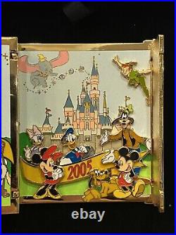 Disney DLR Featured Artist Storybook Jumbo Tinker Bell Stitch Dopey Castle Pin