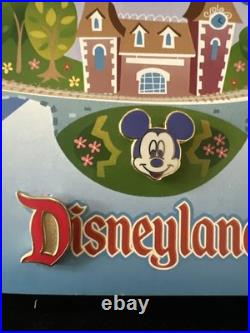 Disney DLR GWP Disneyland Attractions 9 Pins and Map Set GWP LE 5000 NEW