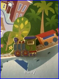 Disney DLR GWP Disneyland Attractions 9 Pins and Map Set GWP LE 5000 NEW
