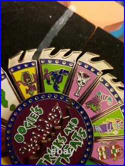 Disney DLR Nightmare Before Christmas Oogie Wheel set of 11Withchasers