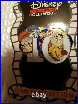 Disney DSF DSSH 10th Anniversary Pin LE 200 Up Pixar Carl Russell Kevin Surprise