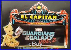 Disney DSSH DSF Marvel Guardians of the Galaxy Vol 2 Marquee LE 300 Pin Groot