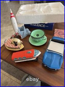 Disney Desk Set Rides #47044 Employee Gift set of 5 RARE NEW & Complete Disney Desk Set Rides #47044 Employee Gift set of 5 RARE NEW & Complete