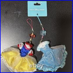 Disney Disney Princess Strap Set of 7 Phone Cleaners & Charms Used Japan