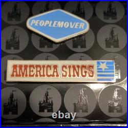 Disney Disneyland/DCA Disneyland 50th Anniversary Tomorrowland LE Pin Set
