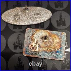 Disney Disneyland/DCA Disneyland 50th Anniversary Tomorrowland LE Pin Set