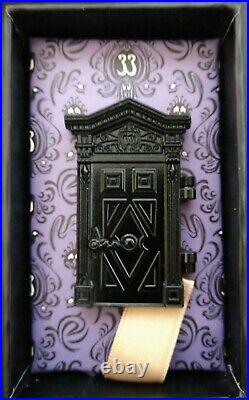 Disney Disneyland DLR Club 33 Haunted Mansion 50th LE Pin Hat Box Ghost
