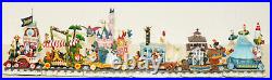 Disney Disneyland Express Train 6 Pc Main St Fanstasyland Tomorrowland Adventure