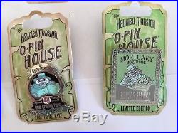 Disney Disneyland Haunted Mansion O-pin House 18 Pin Lot Most Limited Edition