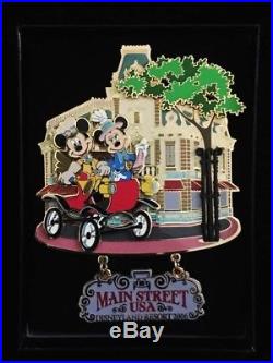 Disney Disneyland Main Street USA Mickey & Minnie Jumbo Pin Alex Maher
