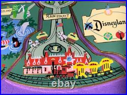 Disney Disneyland Park Atlas Lands Map Puzzle 6 Piece Cast Jumbo LE Pin Set