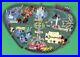 Disney Disneyland Park Atlas Lands Map Puzzle Piece Cast LE Pin Set