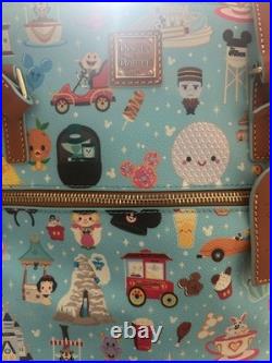 Disney Dooney & Bourke Jerrod Maruyama Theme Park Icons Shoulder Purse