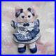 Disney Duffy & ShellieMay Plush Badge Keychain Blue Flower Series Unused