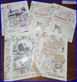 Disney E Tickets Magazine Multiple Volumes Collecting Theme Park Memories