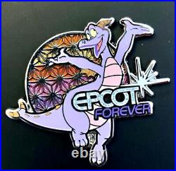 Disney Epcot Farewell to Illuminations-Epcot Forever- Mickey and Figment LR Pins
