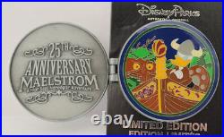 Disney Epcot Norway Maelstrom 25th Anniversary Pin LE 500 Donald as Viking Pin