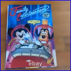Disney Family Entertainment Vintage Magazine Set 15P A4 Japan Disney Theme Park