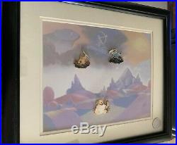 Disney Fantasia Search For Imagination Event Framed Pin Set LE 12 Holy Grail
